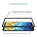 TOCOL for iPhone 16 Screen Protector, [9H Hardness] [Military Grade Shatterproof] HD Tempered Glass for iPhone 16 Full Coverage Screen Protector, Easy Installation, 2 Pack