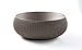Keter Resin Knit Look 6 Gallon Soil Capacity Flower Pot with Drainage Plug for Outdoor and Indoor Plants, Taupe