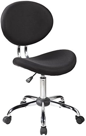 EuroStile Mid-Back Mesh Task Chair Office Desk -1011BK