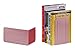 Acrimet Premium Bookends (Pink Color) (1 Pair)