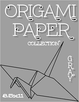 Origami Paper Origami Designs Gray 85x11 50 Pages Craft