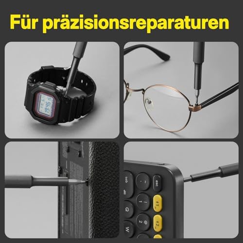 Präzisions Schraubendreher Set, 28 in 1 Elektro Schraubendreher