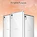 Xperia Z5 Premium Case, Ringke [Fusion] Crystal Clear PC Back TPU Bumper w/ Screen Protector [Drop Protection/Shock Absorption Technology][Attached Dust Cap] For Sony Xperia Z5 Premium - Clear