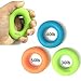Atelic 3-Size Level Silicone Hand Grip, Pack of 3