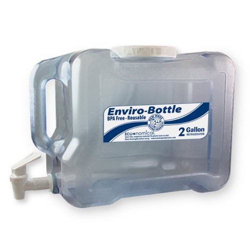 New Wave Enviro BpA Free 2 Gallon Refrigerator Bottle with Spigot