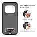 Samsung Galaxy S9 Battery Case, Ultra Slim 4700mAh Rechargeable Portable External Battery Charger Pack Extended Power Bank Backup Charging Protective Case Cover for Samsung Galaxy S9 2018 (Black)