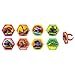 24 Dinotrux - Reptools Cupcake Rings Toppers Decoration