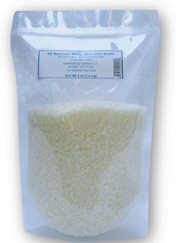 SZ Beeswax White Skin Care Grade, 3 lb