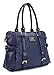 Scarleton Medium Belt Accent Tote Bag H126419 - Navy