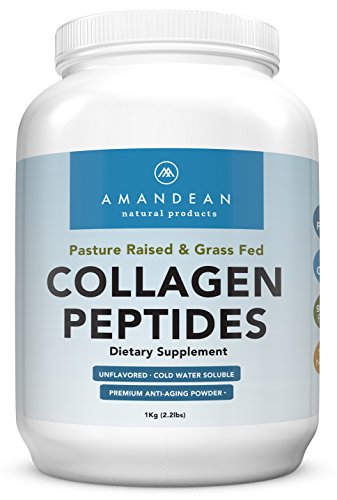 Collagen Peptides Powder XL 2.2lbs. Grass-Fed Hydrolyzed Collagen Protein. Paleo & Keto Friendly. Bovine Hydrolysate…