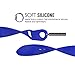Chumei Sporty Band Compatible Apple Watch, Soft Silicone Replacement Wristband Strap Band iWatch Series 1 Series 2 Series 3 (42MM M/L Royal Blue)