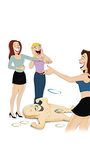 Pipedreams Products Bachelorette Party Midget Man Inflatable Ring Toss