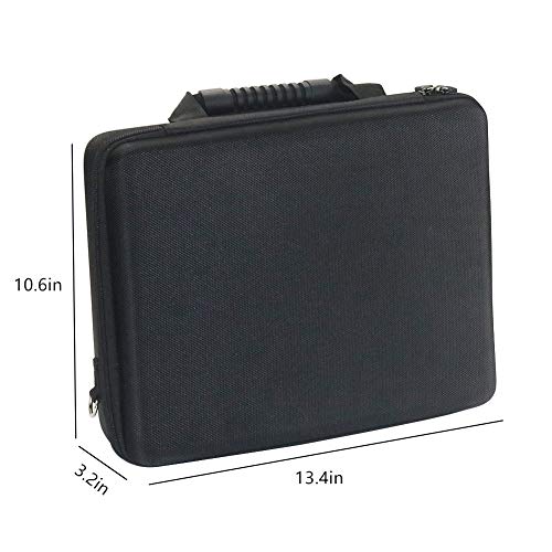 Borya Extra Large Hard Game Cards Carrying Case for 2200 Cards. Fits for Pokemon Trading Cards, CAH Card Game and All Other Card Games. - Thumbnail 3
