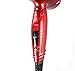 1875w Hair Dryer Dual Voltage Blow Dryer Dc Motor Foldable Handle Negative Ionic Function Speed Settings (hight-off-low) Cool Shot Button Ceramic Tourmaline Air Outlet Grill 1.8m Salon Power Cord