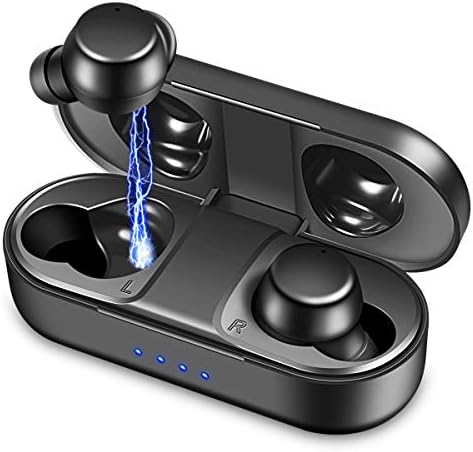 Wireless Earbuds, 3D Stereo Sound Wireless Headphones Wireless Sport Earbud with Breathing Mini in-Ear Sports Earphones Noise Cancelling Headsets, Bluetooth Earbuds