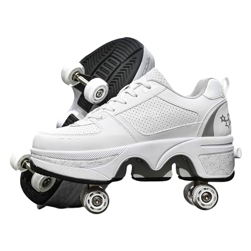 Parkour Shoes Foldable Skating Shoes Roller Skates For Women Men