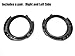 Jeep Wrangler JK Replacement Headlight Bracket Brackets Buckets PAIR 2007-2018 Left & Right Driver & Passenger