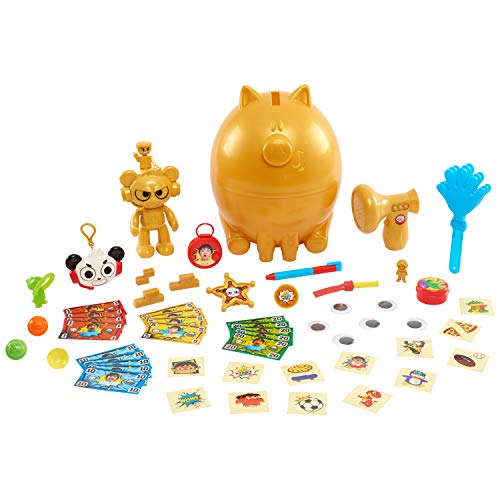 Ryans World Deluxe Golden Piggy Bank Egg Surprise Pricepulse