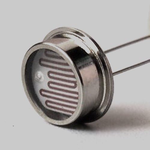 Cadmium Sulfide (CdS) Photocell Hermetic Pacakge(TO-8) Light Dependent Resistor 50-90K ohm/1fc Photo Resistor Photoconductive Cell
