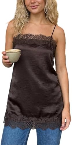 Women's Sexy Silk Crop Tops Satin Loose Camisole Bandeau Sexy