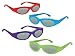 Amscan Assorted Sporty Summer Sunglasses Costume Party Accessory Favor and Prize Giveaway (22 Piece), 12" x 10 1/2", Multicolor
