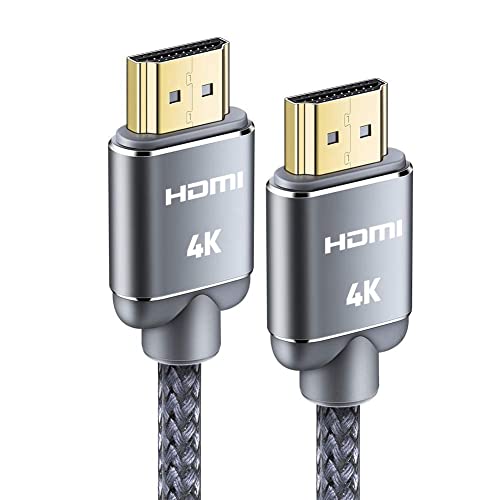 HDMI Cable 10ft (3meter), 4K HDMI Lead-Snowkids 18Gbps HDMI 2.0 Cable 4K@60Hz, 3D Support, Ethernet Function, Video 4K UHD 2160p, HD 1080p, 3D - (Compatible for Fire TV, PS-3/4, for Netfilx)
