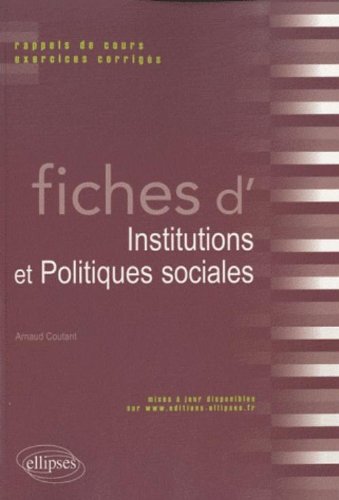 Fiches d'institutions et politiques sociales