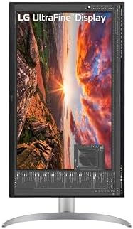 27UQ850V Monitor 27" UltraHD 4K LED IPS HDR 400, 3840x2160, AMD FreeSync 60Hz, Audio Stereo 10W, HDMI 2.0 (HDCP 2.3), Display Port 1.4, USB-C (90W), USB 3.0, AUX, Stand Pivot, Flicker Safe, Bianco