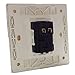 UHPPOTE Push to Exit Button Square Rocker Switch - Flush-Mounted for Door Access Control System