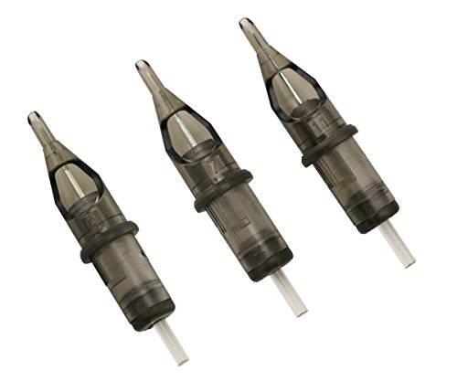 Needlehouse Professional Disposable #12(0.35mm)(18RS) Tattoo Needles Cartridges Round Shader 20pcs (1218RS)