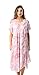 Riviera Sun 21833-FUS-3X Cold Shoulder Umbrella Dress Fuchsia/White