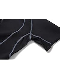 ANRABESS - Chaleco de neopreno para hombre, para pérdida de peso, para sauna, entrenamiento, moldeador de cuerpo, para gimnasio, ropa de forma, manga corta y larga