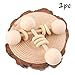 Promise Babe Wooden Rattle Montessori Toy Perfect Grasping Teething Gift for Organic Toddlers Toys