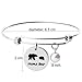 KUIYAI Sweet Family Mama Bear Necklace Bracelet Bangle Gift for Mothers Grandma