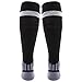 adidas Copa Zone Traxion 4 Soccer Socks (1-Pair), Black/Onix/Light Onix, Large