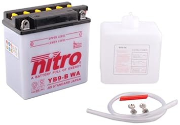 NITRO YB9-B WA -N- Batteries Schwarz (Preis inkl. EUR 7,50 Pfand)