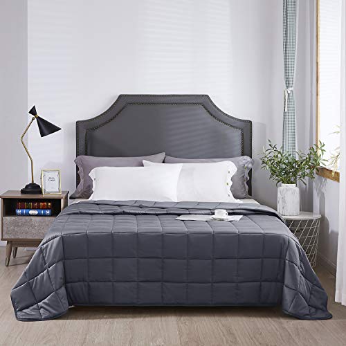 King Size Weighted Blanket by HomeSmart 400 Thread Count Resort