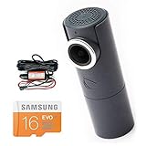 GOLUK T3 in STONE GREY full HD car dash cam + Hard Wire Kit + 16 Gb SD Card Super Bundle