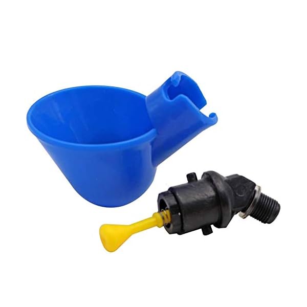 PETAMANIM Bicchieri per Bevitori di Pollo 10 Pezzi Bevitori Automatici abbeveratoi Cortili di plastica Anatra Uccello… PETAMANIM PETAMANIM Bicchieri per Bevitori di Pollo 10 Pezzi Bevitori Automatici abbeveratoi Cortili di plastica Anatra Uccello…
