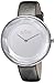 Skagen Women's SKW2274 Gitte Faceted Stainless Steel Watch with Leather Band