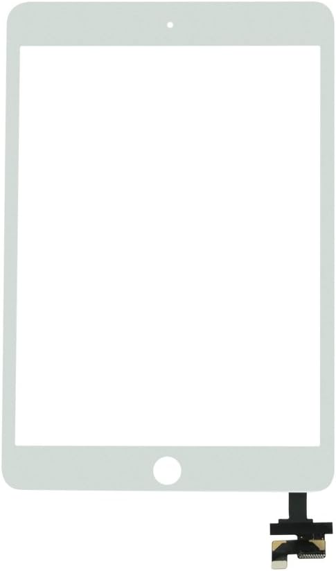 Smartex® | Touch Screen Glass Digitizer White compatible with iPad Mini 3 - Removal toolkit included - Broken glass replacement with small net display