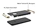 RORSOU iPhone 8 Case,iPhone 7 Case, 3 in 1 Ultra Thin and Slim Hard Case Coated Non Slip Matte Surface with Electroplate Frame for Apple iPhone 7 (4.7
