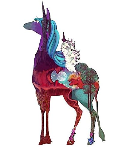 Targa In Latta Vintage Lady Amalthea The Last Unicorn – 30x40 Cm, Decorazione Metallo Per Parete