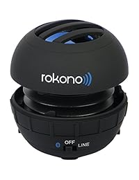 ?Rokono BASS+ miniparlante para iPhone   iPad   iPod   MP3 Player   Laptop, Negro mate