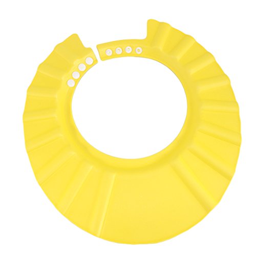 Dianoo Children Baby Kids Waterproof Bathing Cap Shampoo Shower Protect Hat Adjustable Set of 3