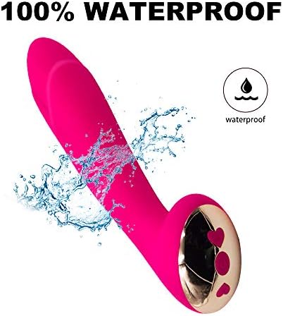 WUBGER Personal Magic Wand Hand-held rechargeable magic wand -Rose Red