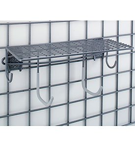 Organized Living Activity Organizer Shelf with Hooks