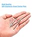 DYWISHKEY 160PCS 304 Stainless Steel Cotter Pin Assortment Kit
