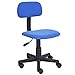 Homycasa Yanyan Mesh Mid-Back Executive Adjustable Computer Task Desk Office Chairs (Blue)