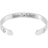 O.RIYA Remember I Love You Mom Mother's Day Gift/Gifts For Mom From Daughter Forever and Always